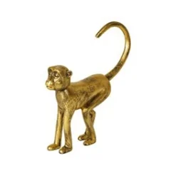 Hængeabe - Guld H20cm