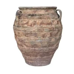 Brown Antik Stentøj Krukke