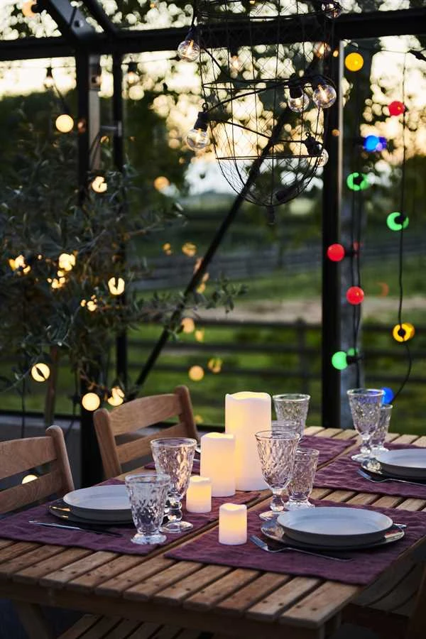 Sirius Lucas Lyskæde Multifarver 3 Sirius Lucas Lyskæde Multifarver