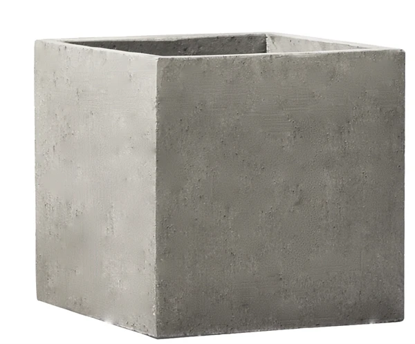 Beton Krukker Kvadrat 3 Beton Krukker Kvadrat