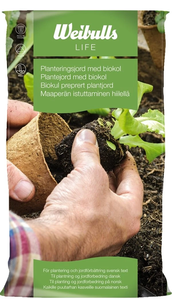 Plantejord Med Biokul 3 Plantejord Med Biokul